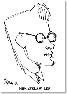 Mieczysław Leń  Ziemia Kaliska 1957 - grafika