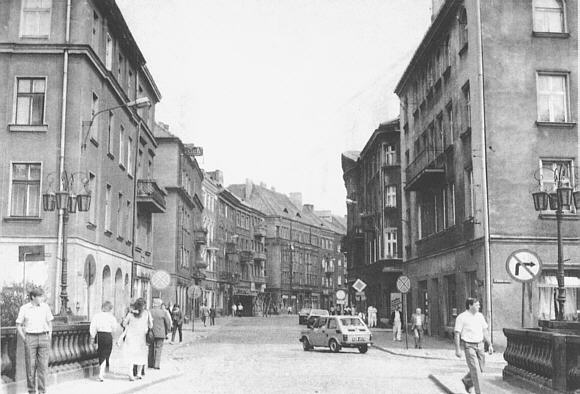 18a Ulica rdmiejska - od ulicy Kazimierzowskiej.